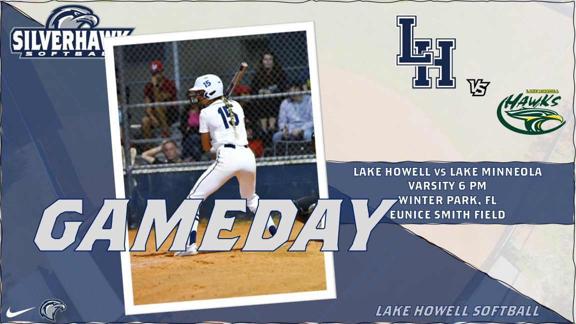 #𝙂𝘼𝙈𝙀𝘿𝘼𝙔

🆚Lake Minneola
📆April 18
🕰6:00
📍Winter Park, FL
🏟Eunice Smith Field
🎟GoFan