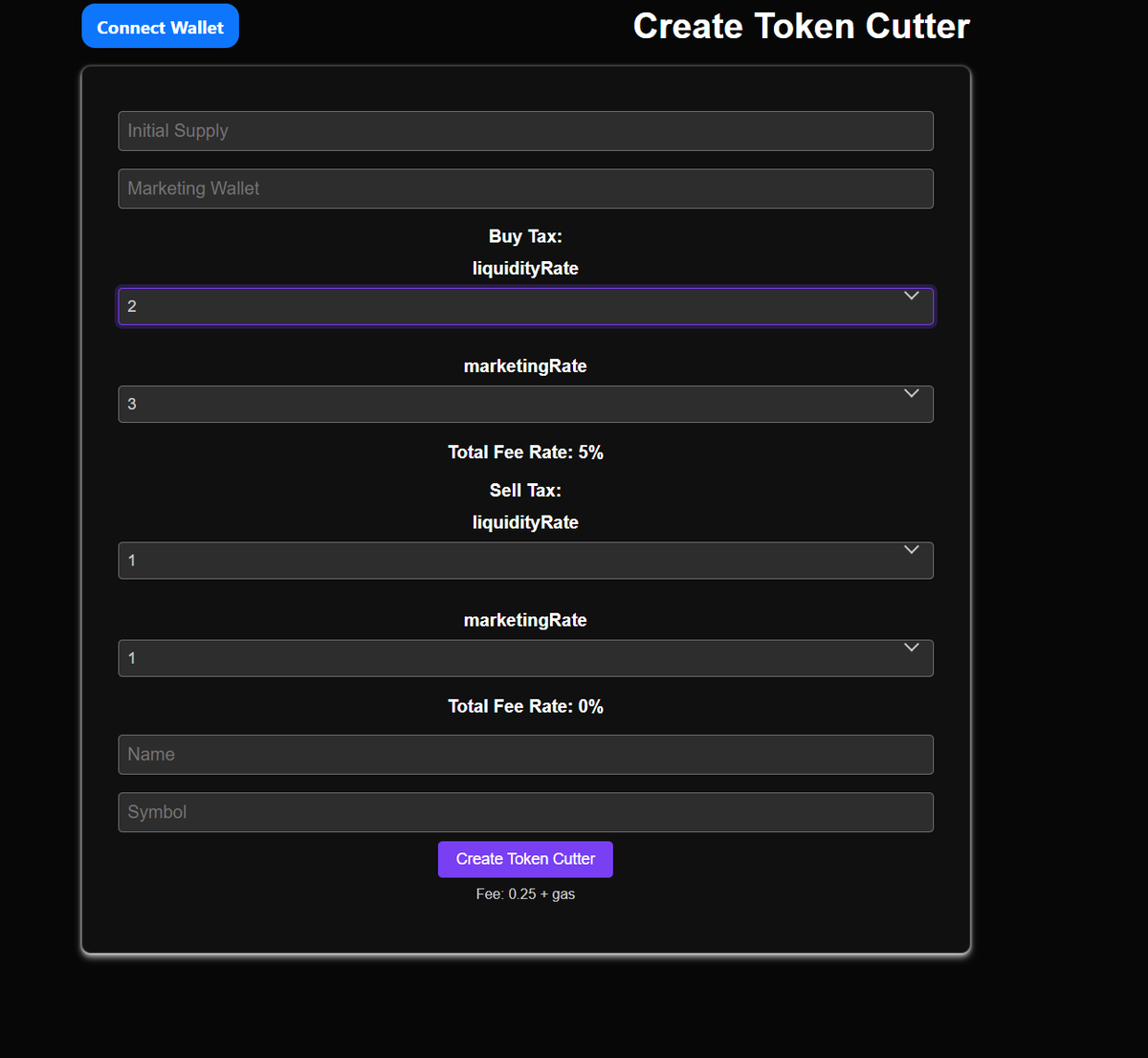 Our developer dropped the latest update in an etherscan message today. 

We have a sneak peak at the front end of the #vyperlang token launchpad!

etherscan.io/tx/0xcd34b25dd…

$VY #Vyper #VyperDAO