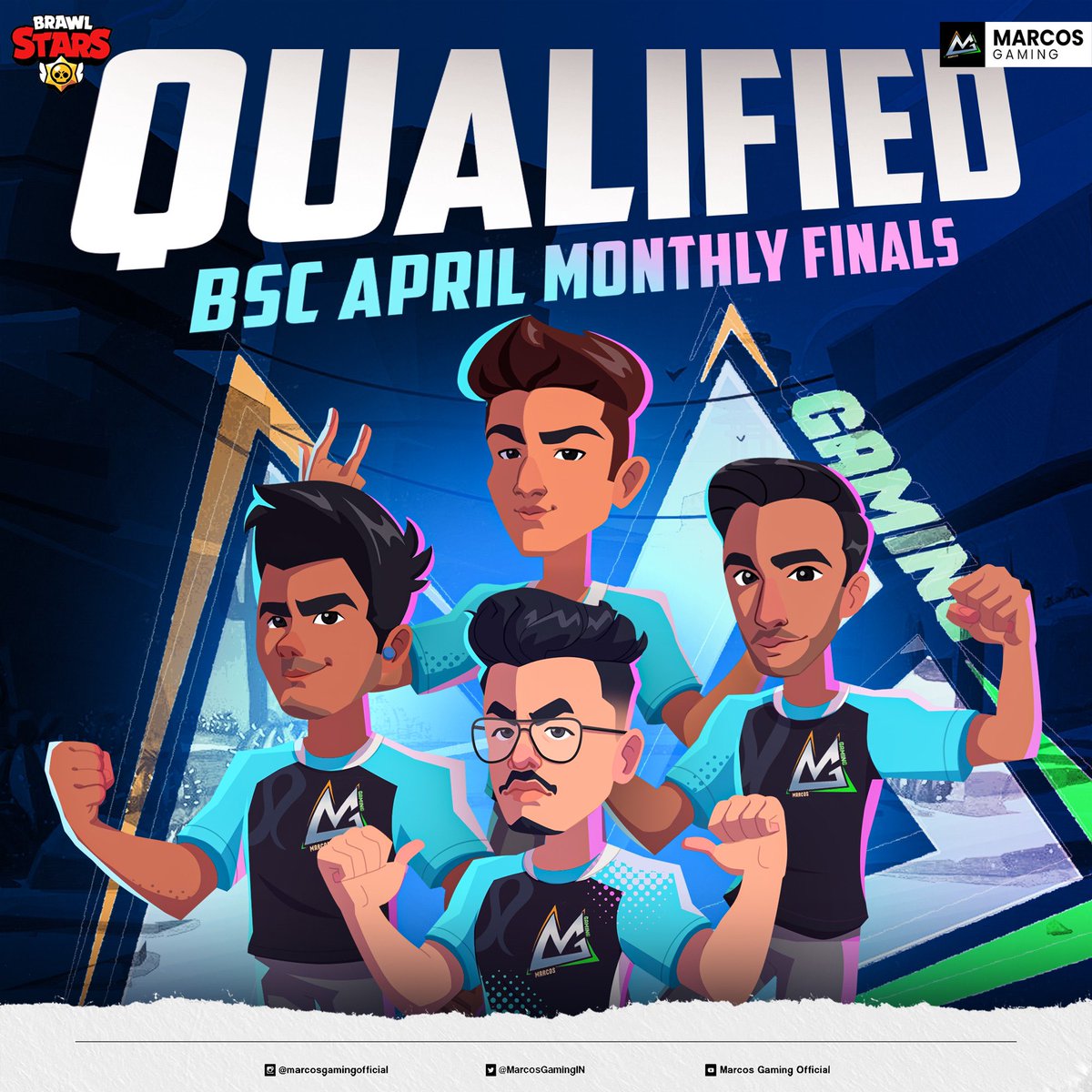 We qualify for the April India Monthly Finals in the Brawl Stars Championship 2023! 

#MarcosGaming #MG #VamosMarcos #BrawlStars #Championship