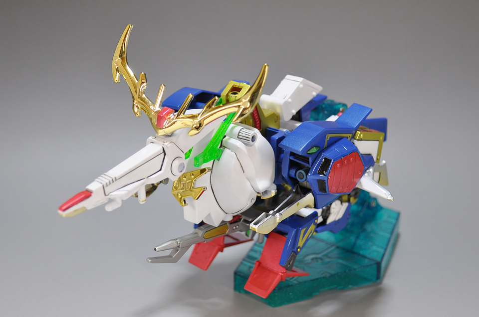 新SD戦国伝 超機動大将軍 鉄機武者 鋼丸 2021年5月製作 HGUC ZⅡと