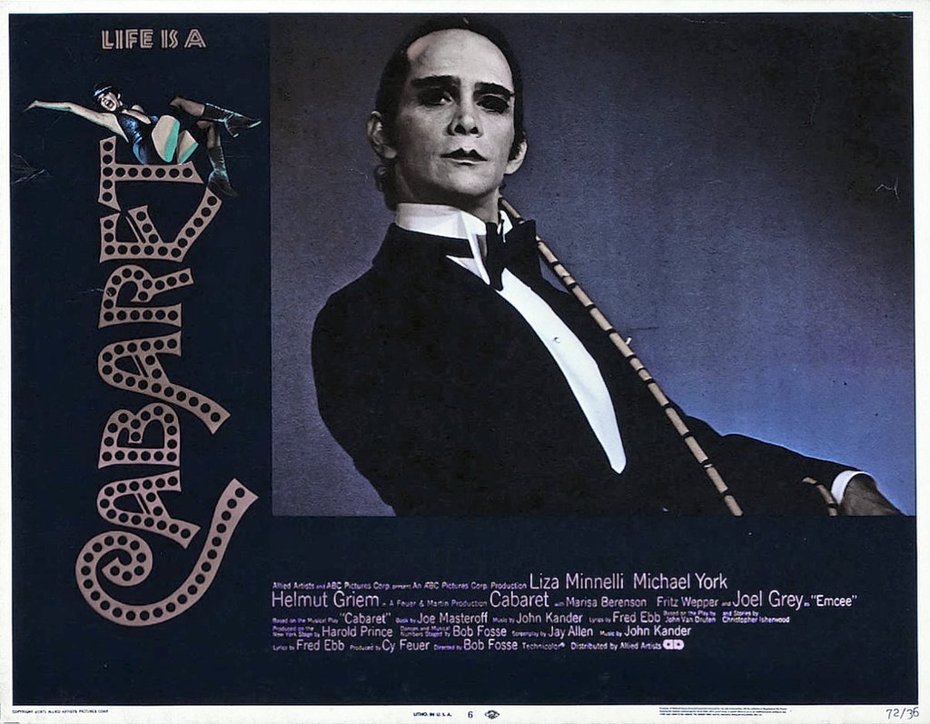 Happy Birthday wishes to Joel Grey, born 11th April 1932.   
