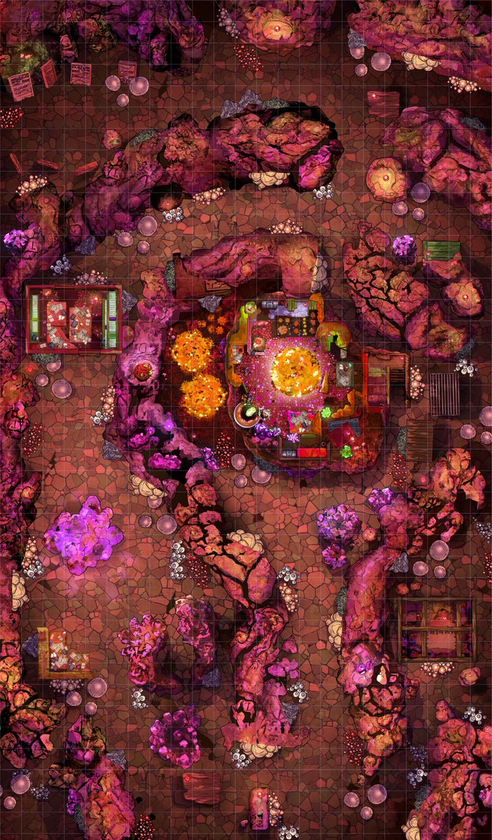 TheMaplocks's tweet image. if you don't recognise the mushroom you don't eat it 🍄
patreon.com/maplocks
#dungeonmap #fantasylocation #dndmaps #battlemap #fungi