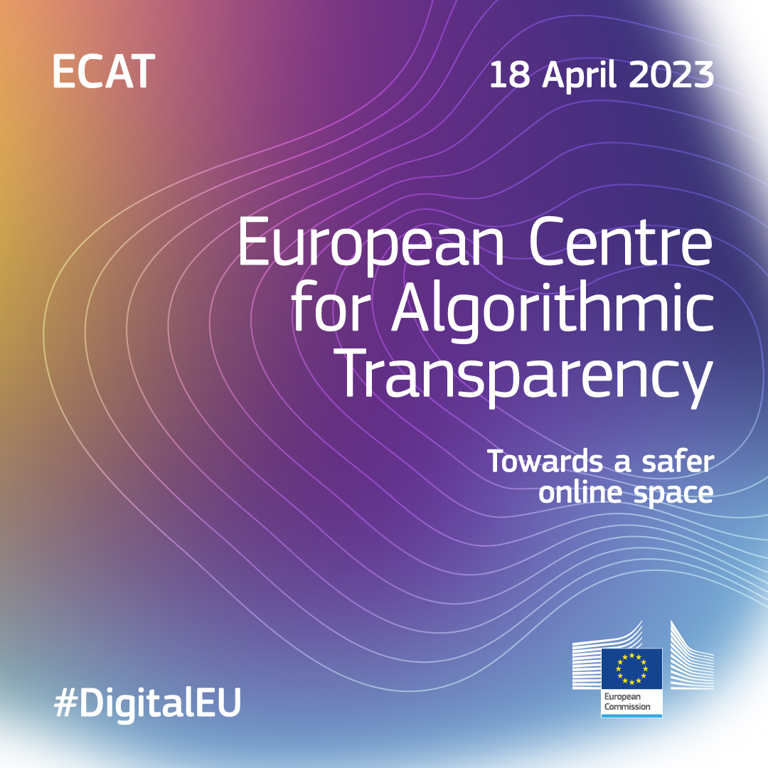 EU_ScienceHub's tweet image. ⌛️It&apos;s the final countdown!

On 18/04 you will learn how our experts &amp;amp; scientists work on:

✅Analysing #algorithmic transparency
✅Assessing risks
✅Proposing new transparent approaches to shaping a safer online environment

Join us!⬇️

🌐europa.eu/!xrM68W

#DigitalEU