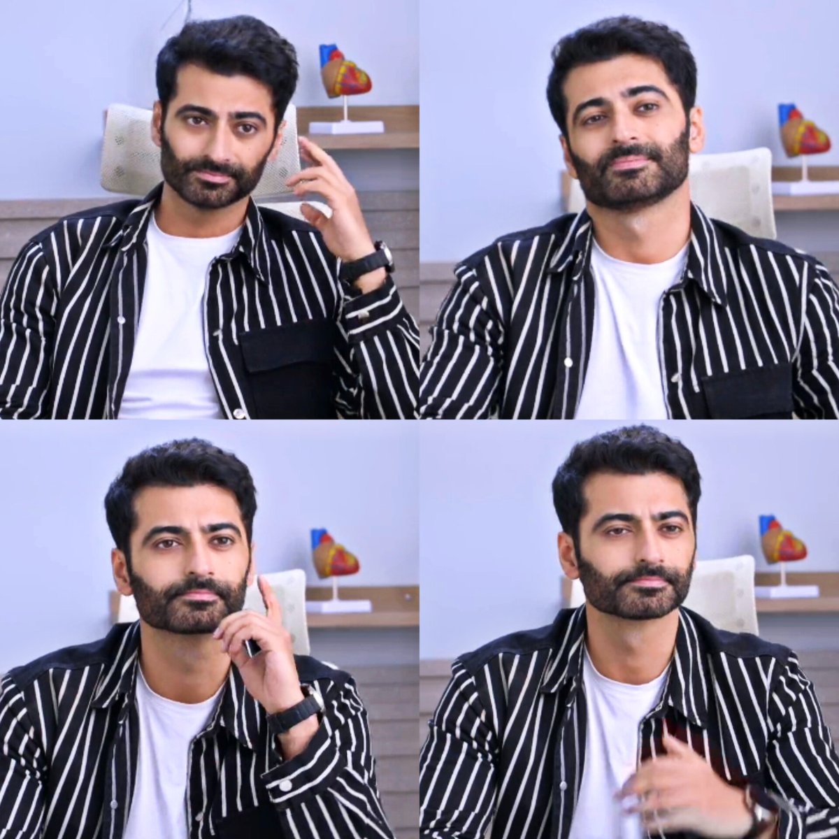 Harshadfangirl's tweet image. His expressions 😍🫶#Expressionking  @har1603 #AyeshaSingh #HarshadArora #Saiya #GhumHaiKisikeyPyaarMein