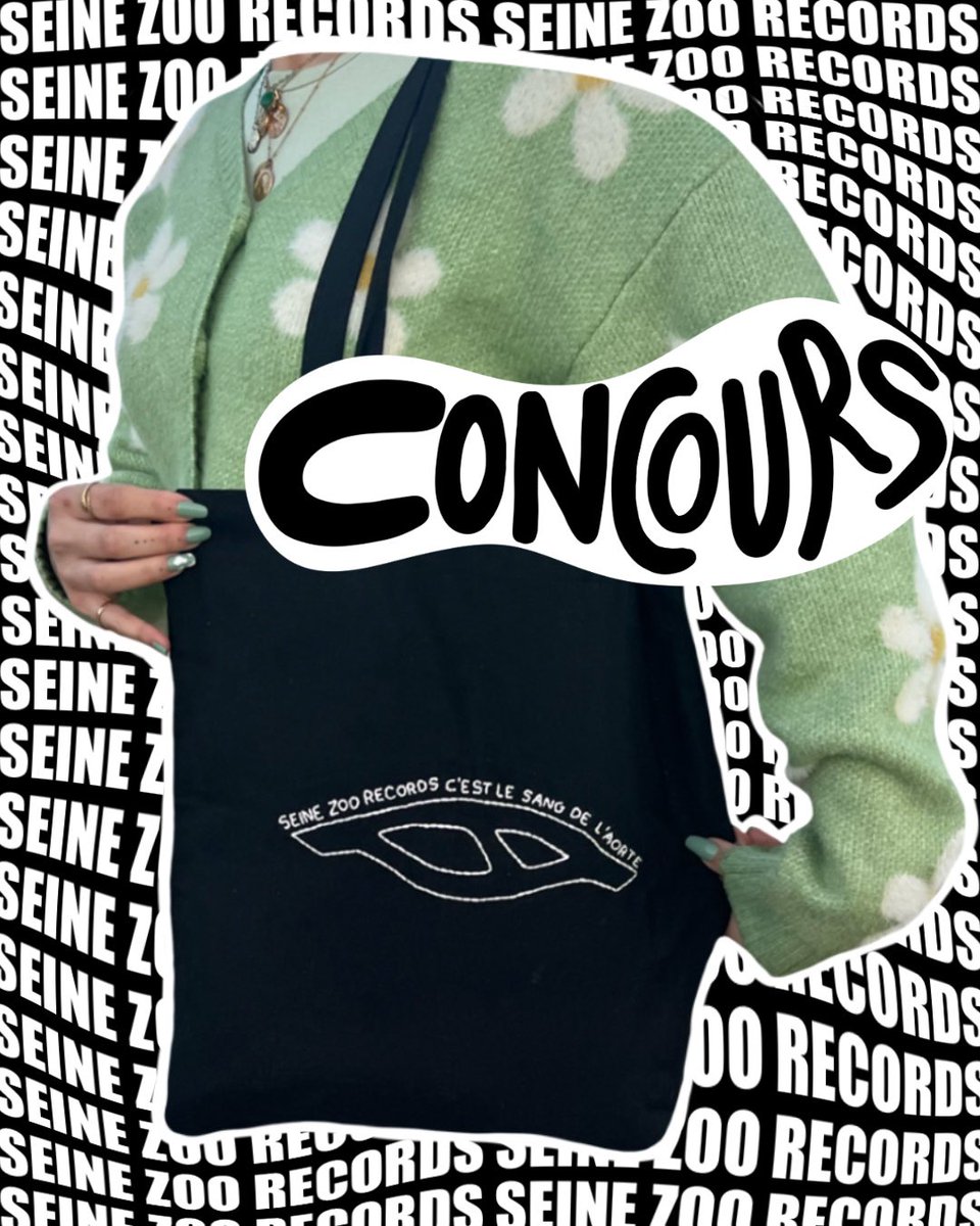 manondumerch's tweet photo. ❤️‍🔥 CONCOURS w/ @SZRInfos ❤️‍🔥

Création d’un tote bag brodé, pièce unique en référence à Seine Zoo et à la chanson « Voyage Léger »  de Nekfeu ✨

⬇️ Modalités du concours ⬇️
- Follow mon compte + @szrinfos 
- RT + Like ce tweet  
- Tag un.e ami.e en commentaire https://t.co/T2yp36QKlV