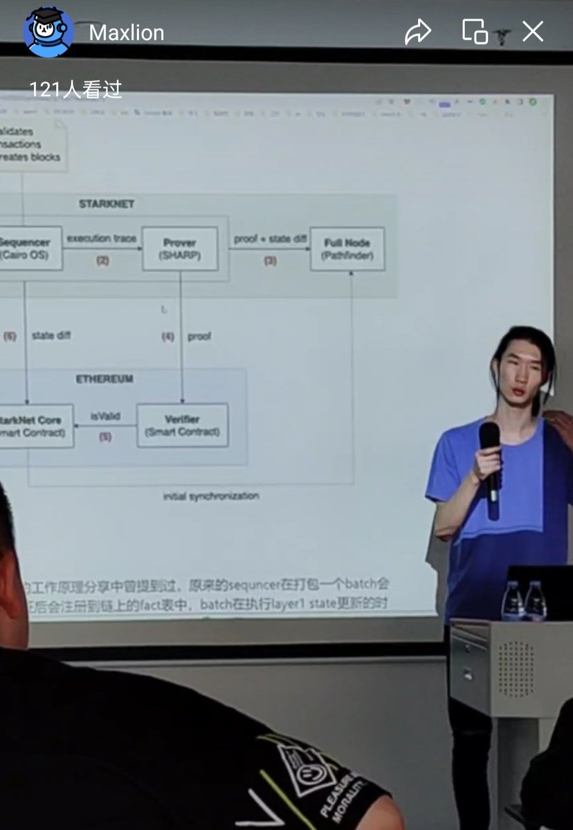 很久没发推特了

因为没钱了，在深圳忙着乞讨(不开玩笑)

全职做 Starknet Astro，CX Starknet 和 Cairo，StarkWare 没给赞助😢，BTC 的老哥反而给我打了😄，还有很多有趣的小伙伴

以后把 Cairo 带来 BTC 做 ZKR😍

之后可能去中山闭关几个月深耕Cairo 和 ZK，和小伙伴一起维护 Cairo 社区和做产品