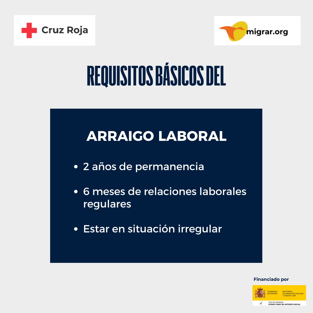 FundacionMigrar's tweet image. 📌 Estos son los requisitos básicos para solicitar el #arraigo familiar, que es una forma de obtener la residencia legal en España.
🔗 Si tienes dudas, consulta nuestra guía o nuestro servicio de asesoría jurídica gratuita en migrar.org.
#PortalMigrar