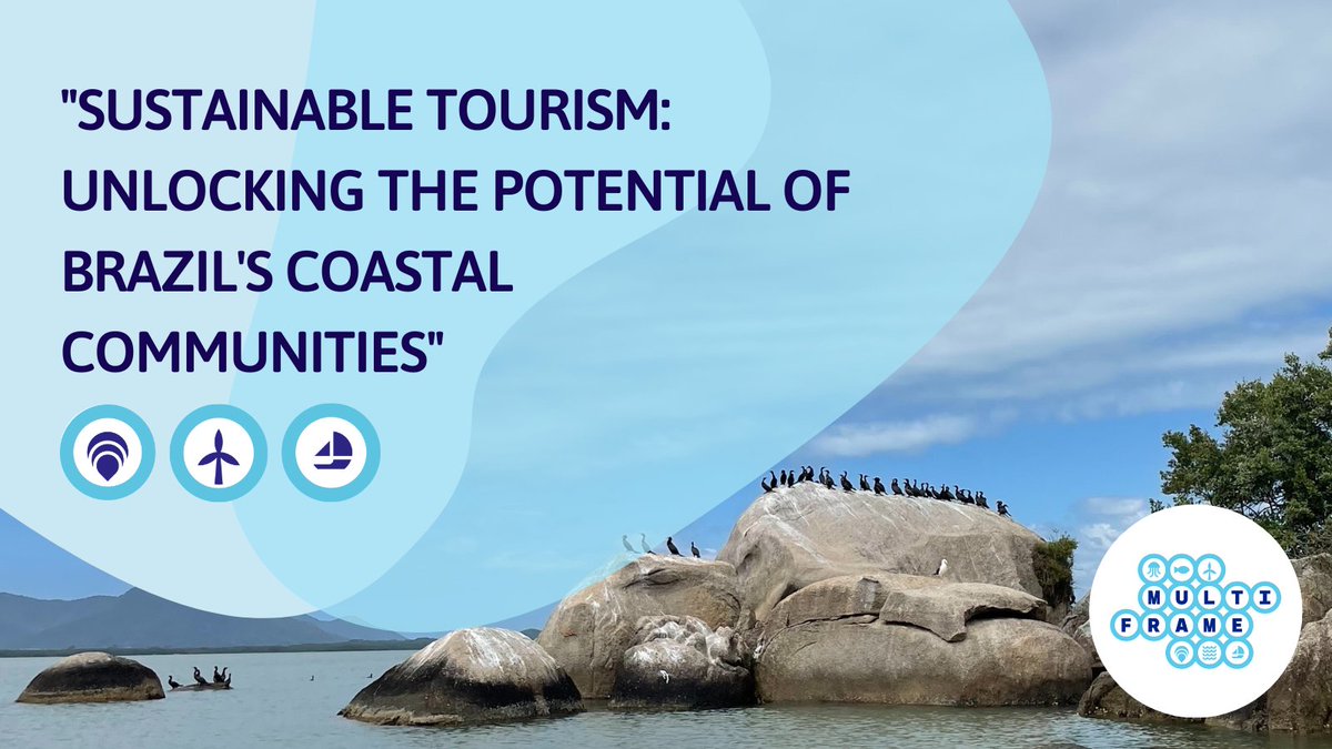 FrameMulti's tweet image. Unlocking the potential of community-based tourism in Brazil! Our ocean multi-use case study workshop identified key challenges for tourism in Pirajubaé Marine Extractive Reserve (PMER). Discover how we&apos;re promoting sustainable development: rb.gy/7w1o7 #oceanMultiuse