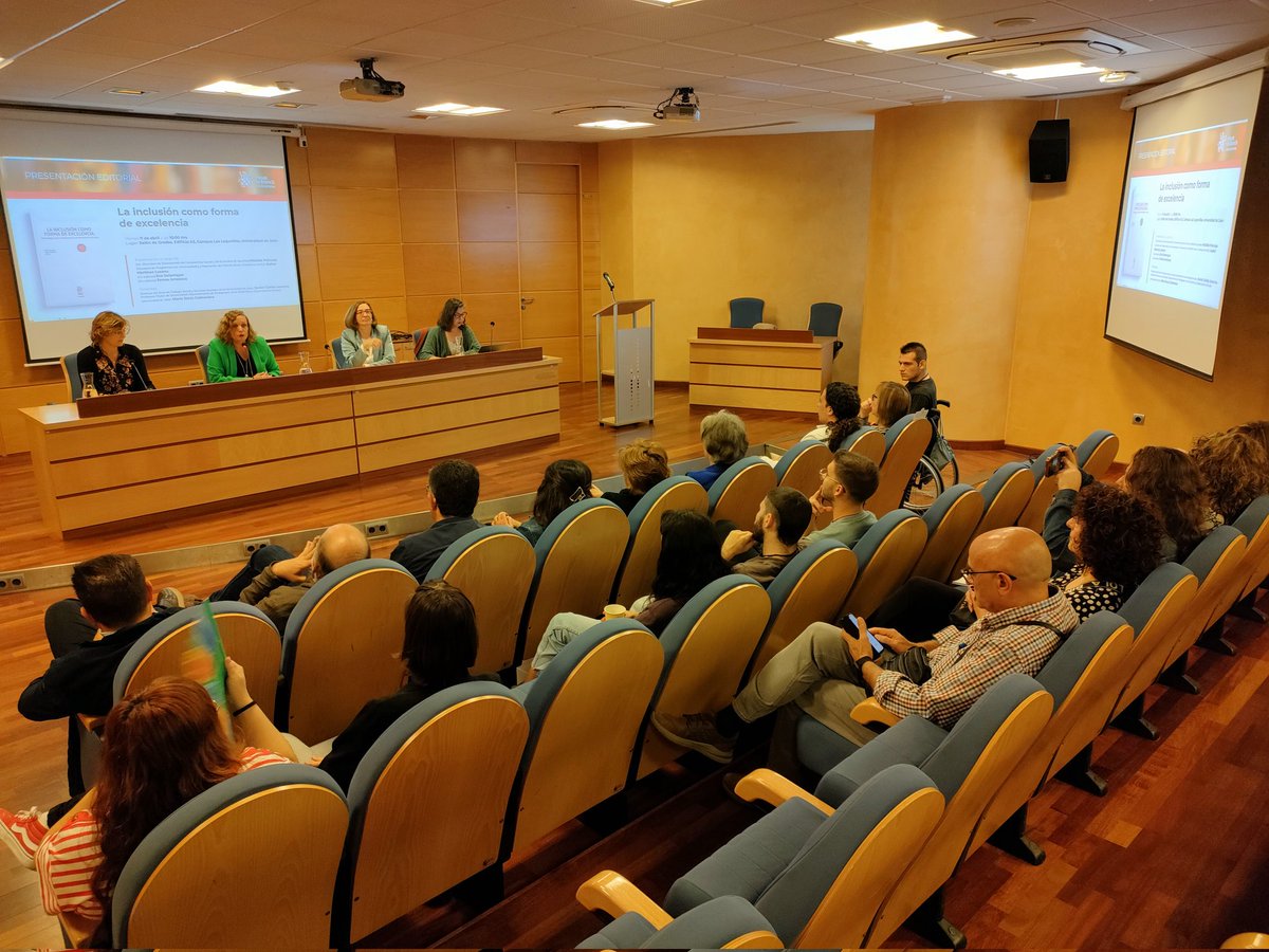📖 La <a href="/ujaen/">Universidad de Jaén</a> celebra una mesa redonda sobre inclusividad para presentar el libro 'La inclusión como forma de excelencia. Manual de estrategias para la docencia universitaria inclusiva', coordinado por las investigadoras de la #UJA <a href="/SotomayorEva/">Eva Sotomayor</a> y Teresa Amezcua @PUniverDI
