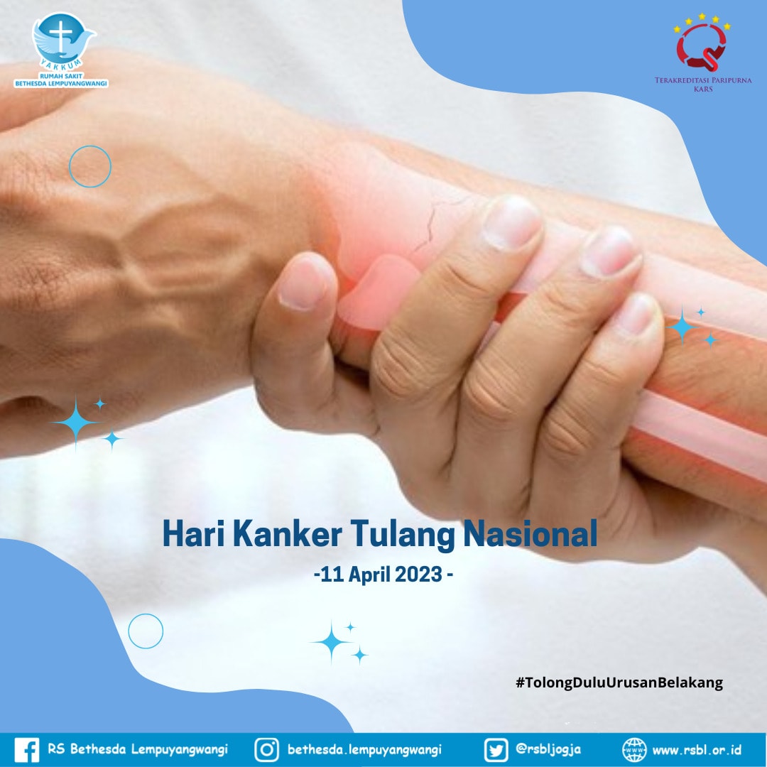 rsbljogja's tweet photo. Hari Kanker Tulang Nasional
- 11 April 2023 -
Cegah dan deteksi dini lebih baik daripada mengobati saat terlambat
#kankertulang 
#cancer https://t.co/yy2wBYqgOn