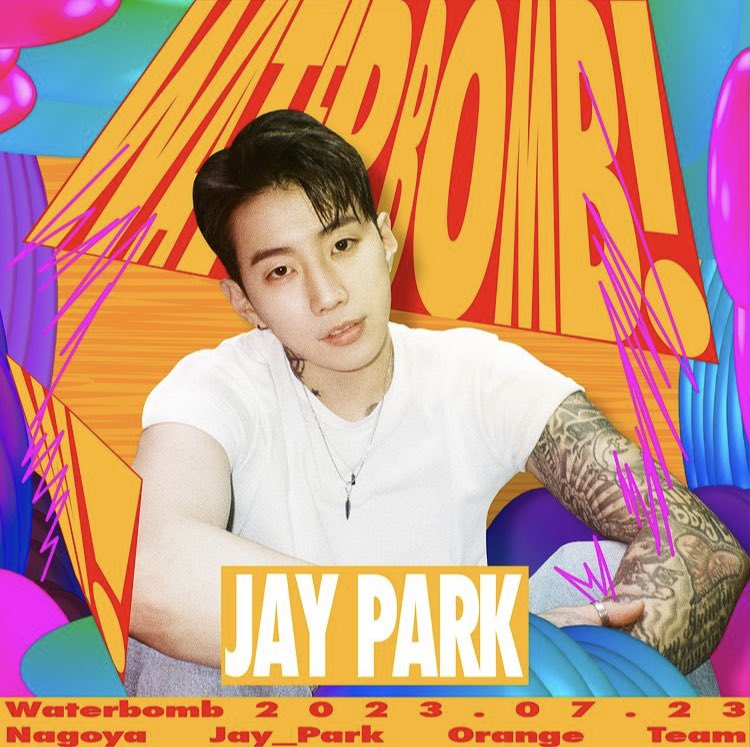 UOR_lovink's tweet photo. #Waterbomb2023 日本公演に #jaypark 出演。
大阪 7/16
名古屋 7/23
東京 7/30
に参加予定。

次のラインナップ発表は4/12。

#khiphop #kpop #kRandB
#waterbomb #waterbombJapan
#morevision https://t.co/rQIsGmLpY9