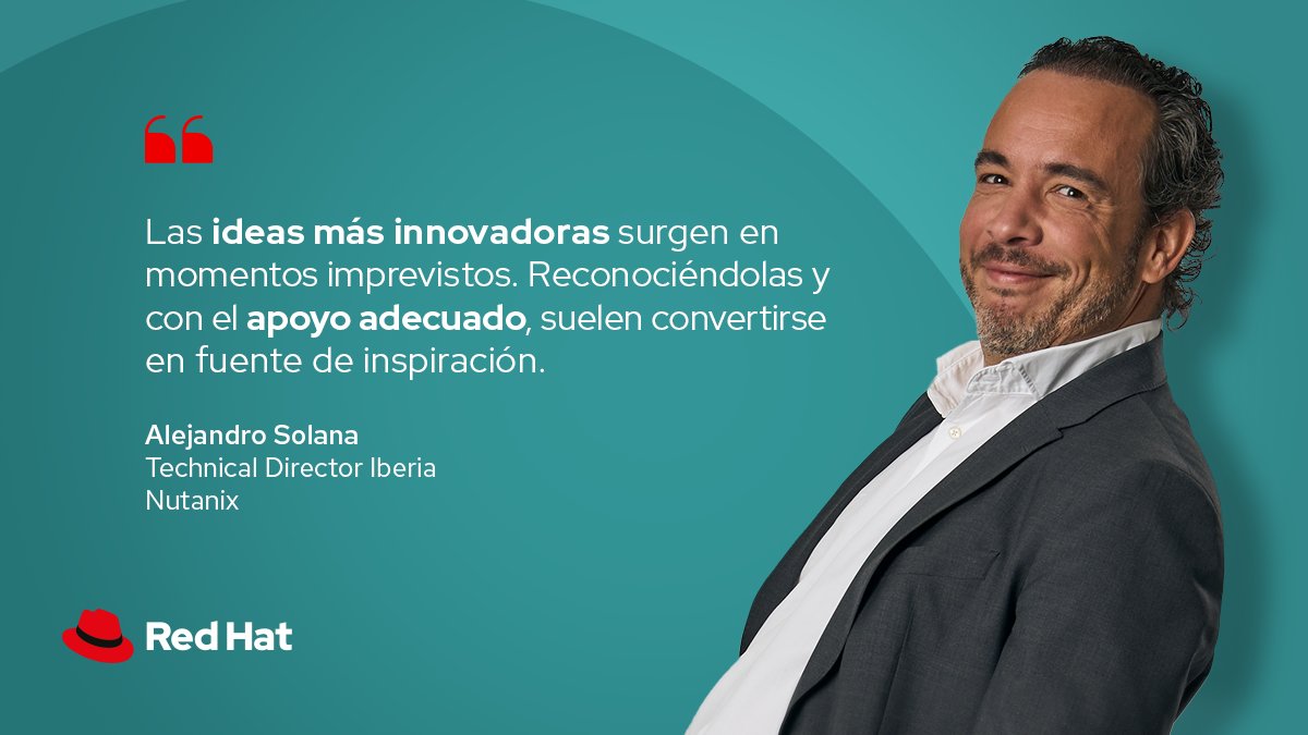 RedHatIberia's tweet photo. Cuando dos organizaciones trabajando juntas dan alas a sus equipos para que generen ideas creativas, las reconocen y les sacan el máximo partido, se está promoviendo #innovación y cambio positivo.

Porque Red es más que un color.
#RedIsMore

@NutanixSpain
https://t.co/JPP8HA8odF https://t.co/seEmAYScHY