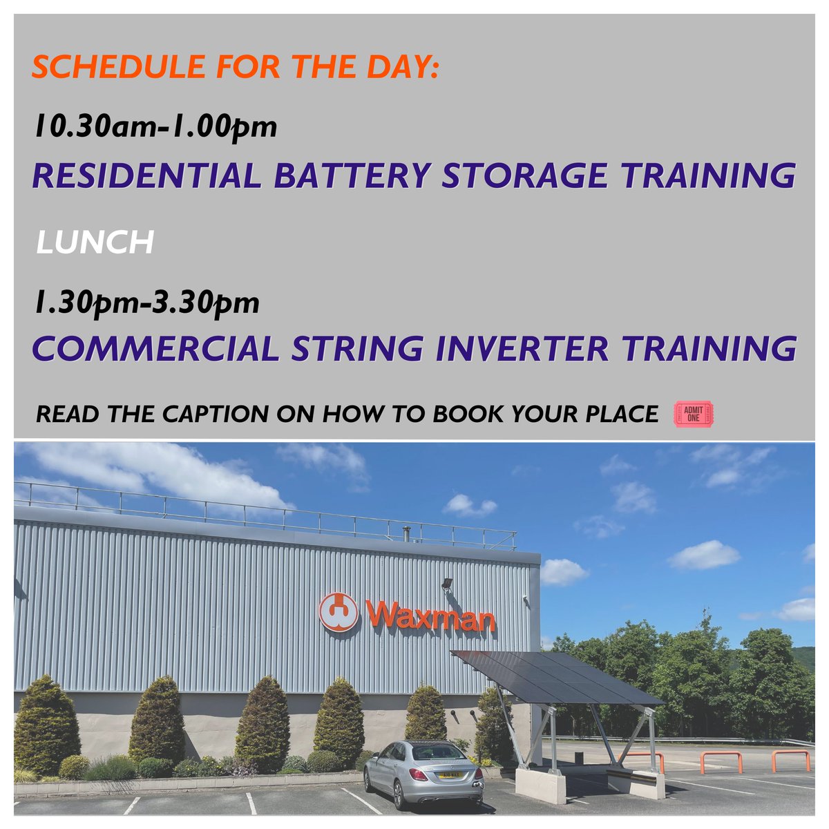 🚨 New date added 🚨

Gain invaluable knowledge in battery storage and string inverters with <a href="/Sungrow_Power/">Sungrow</a> at our HQ

To register your place, contact your Account Manager or call a member of our team on 01422 374114 🎟️

#Bess #sungrow #inverters #stringinverter #batterystorage