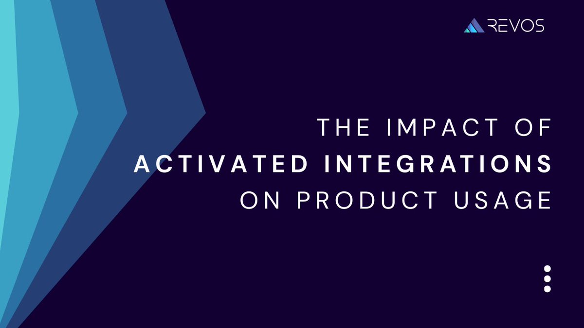 The number of activated integrations in a software or SaaS product can indicate that the customer is fully utilizing the product and finding value in it. Is it not just about having integrations in place? 
revos.ai/blog/impact-of…
