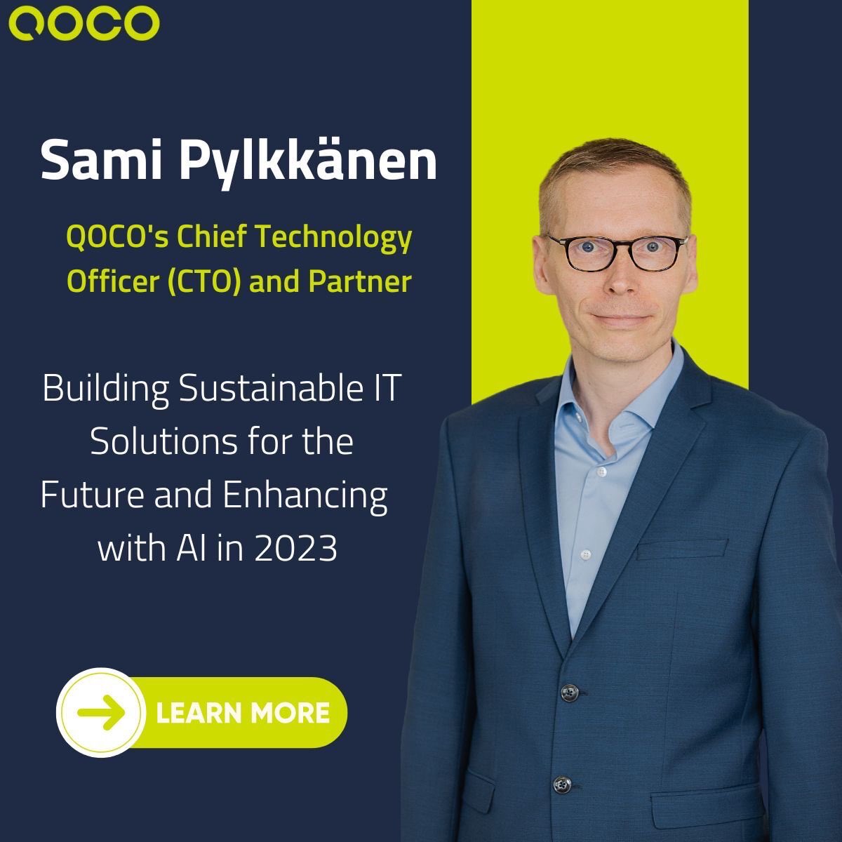 Sami Pylkkänen, QOCO's CTO and partner, brings years of experience in the IT software business to the company, his expertise lies in sustainable IT solutions that can stand the test of time. 
Discover more in our newest blog post! 🔗 qoco.aero/blog/qocos-cto…