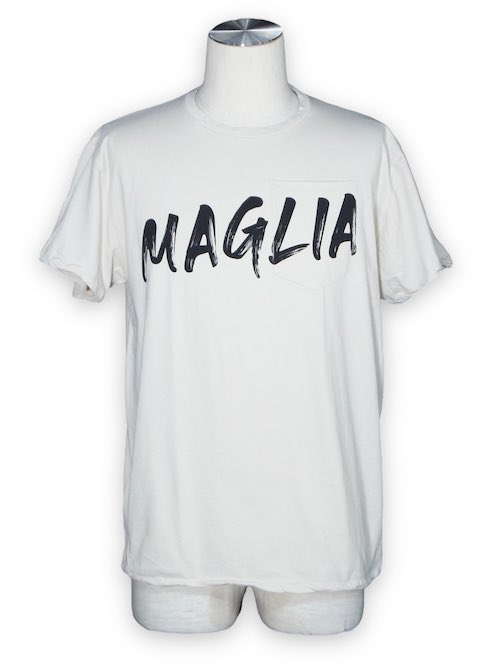 verite2015's tweet photo. イタリア発のユニセックスブランド『MAGLIA(マリア)』を新しく取り扱い開始しました✨

Tシャツはステッチやボディをわざとネジらせ、洗濯後には自然なUSED感が出るように計算されています👀

【Online Shop】
https://t.co/lx8t3T1k3o https://t.co/nLDDGZxEvG