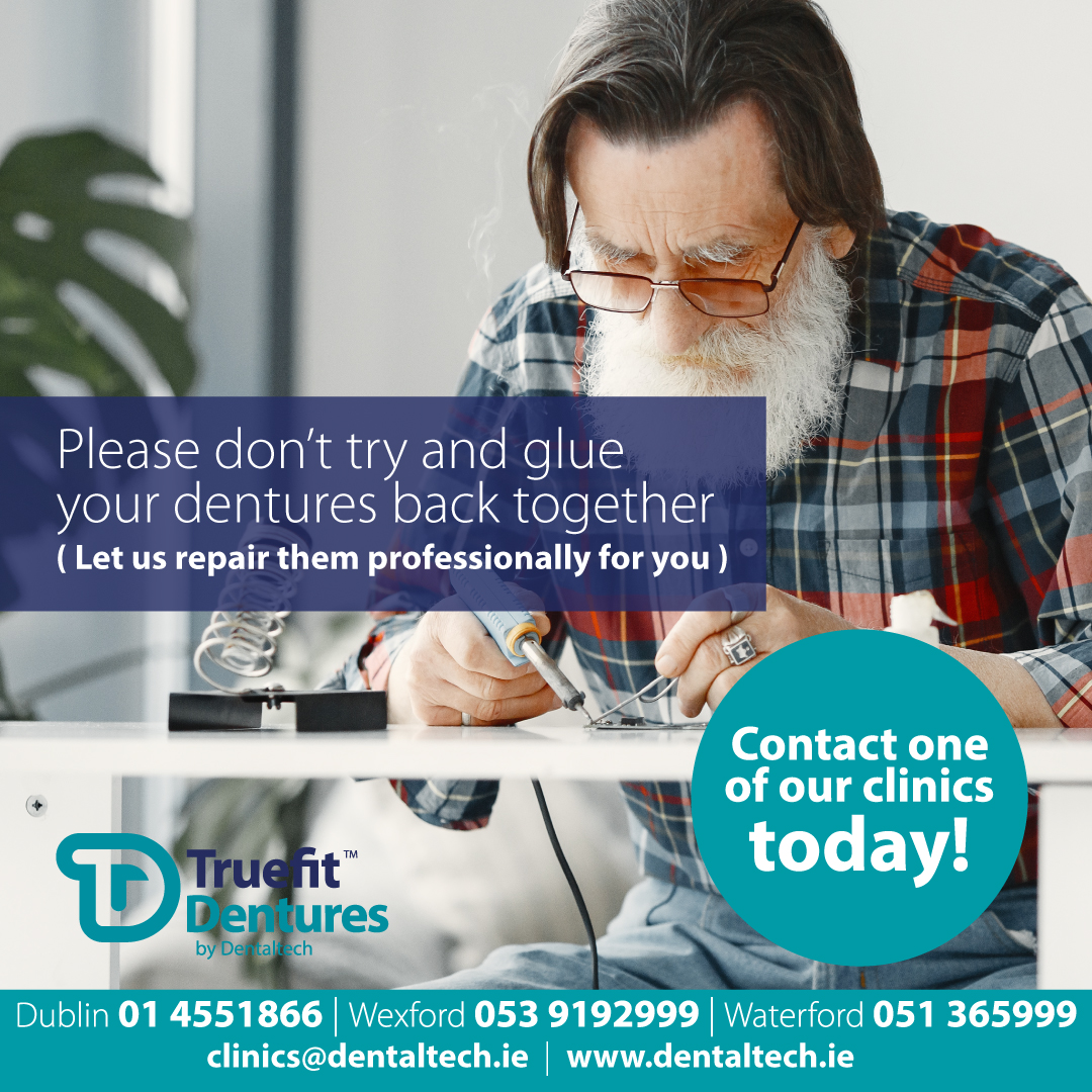 dentaltechgroup's tweet image. 🚨Accidents do happen!🚨

But please don&apos;t try and glue your dentures back together....😱

There is a good chance that if you get your dentures to us quickly we can repair them and get them back to you &apos;as good as new&apos;.

#brokendentures #fastrepairs #denturerepairs #dentures