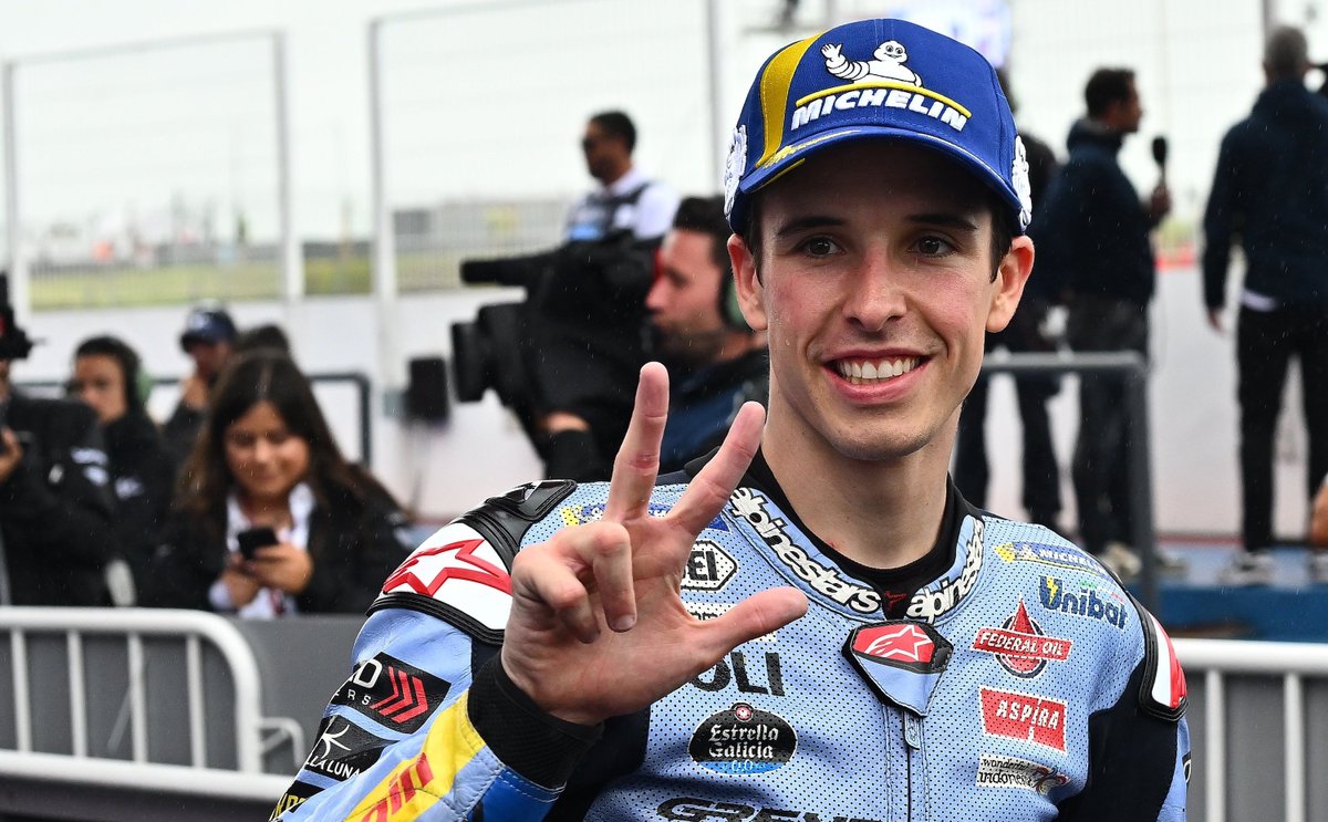 bikesportnews's tweet photo. Alex Marquez aims a dig at Honda after taking just two rounds with Ducati to score first MotoGP since 2020... 

https://t.co/RUJPTa056h
#MotoGP #MotoGPAmericas #GresiniDucati #AlexMarquez https://t.co/YxWePSzPE0