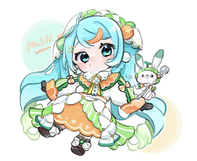 1番ちゃん! #snowmiku2024 