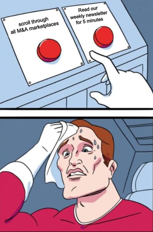 AcquireWeekly's tweet image. Someone choose for us please