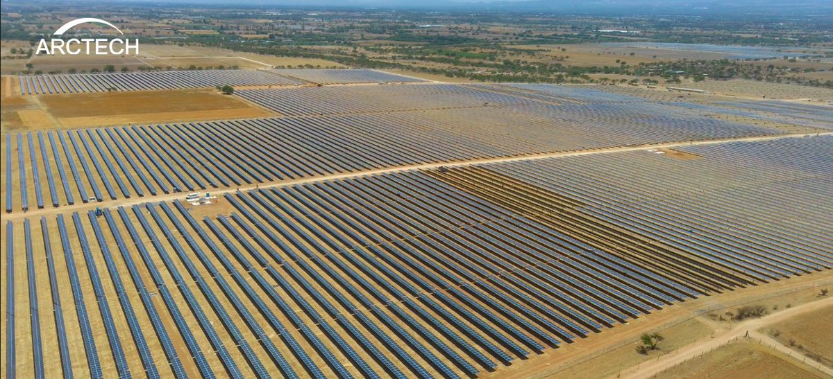 ArctechSolar's tweet photo. #ArctechProject Arctech is poised to provide a 365.8MW #SkyLineII #solartracking solution to Puerto Penasco Solar Park in #Mexico. Once completed, this project would become the largest #solarplant in a single unit in Mexico and 8th in the world.
#SOLAR
https://t.co/R3cAXwV5Fo https://t.co/vmSpE3SkVO