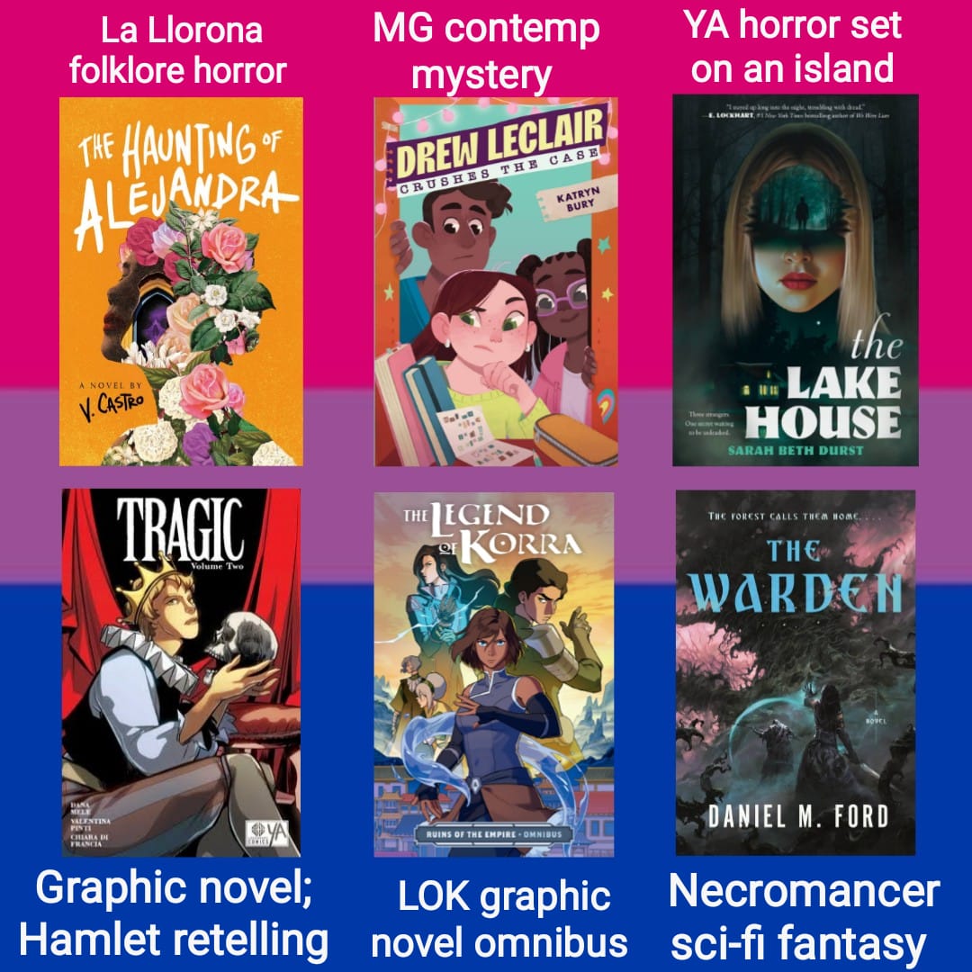 TheBiLibrary's tweet photo. Bi/bisexual books out in April! #bitwt 💖💜💙

Check the thread for the goodreads list of these books 💕
Also, preorders help the authors greatly, so preorder any book(s) that catch your interest 💕 https://t.co/ASxfEsa0io