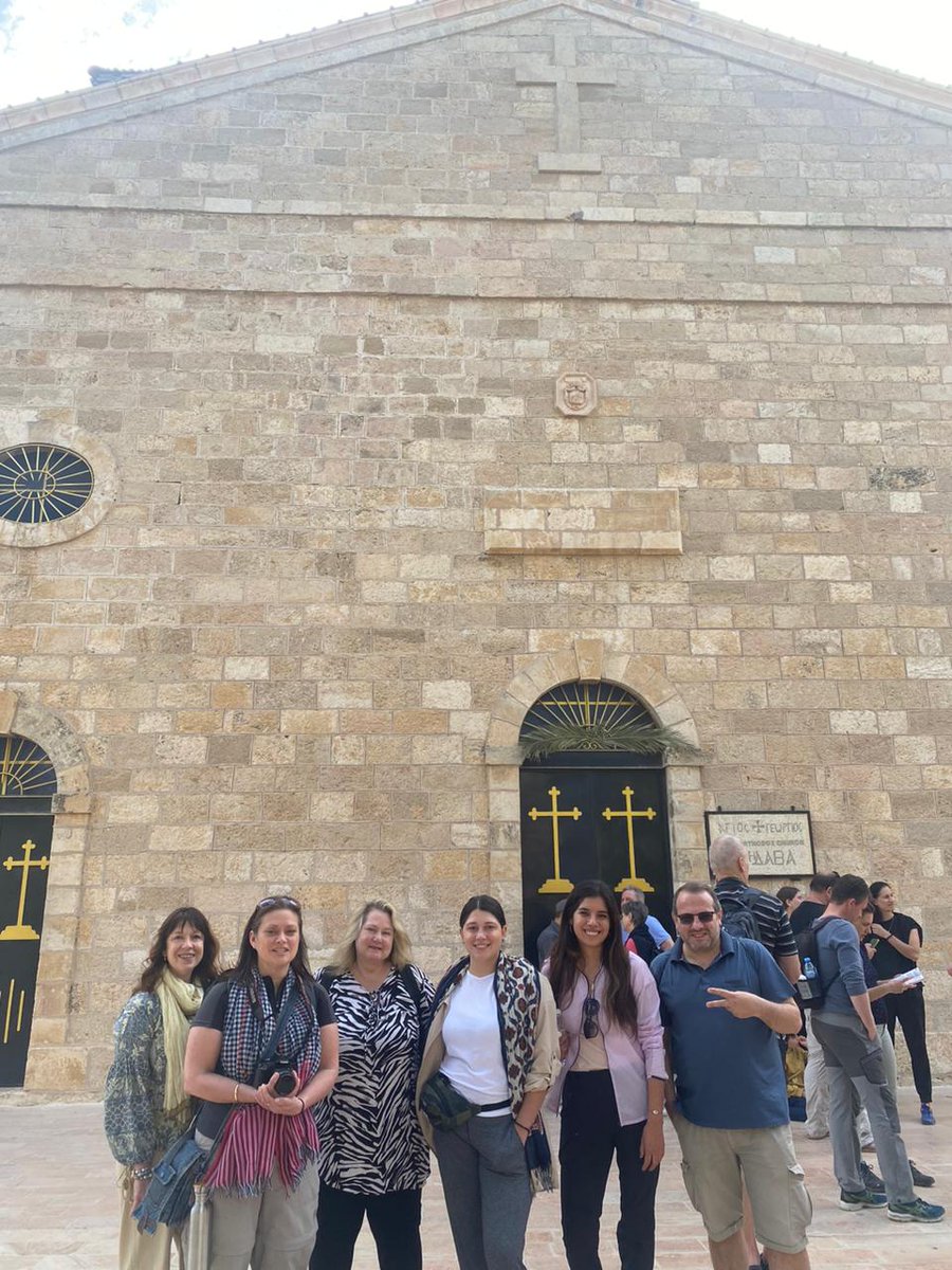 📢 The <a href="/MEDUSA_Tourism/">MEDUSA Project</a> familiarization trip (#FAM trip) to Jordan 🇯🇴 was kicked-off!
1⃣st stop:  a walking 🚶🥾tour in the misaic city of Madaba!
#TourismStronger #adventuretourism #TogetherStronger
<a href="/RSCNJordan/">RSCN</a> <a href="/JITOA/">Jitoa</a> @ENICBCMed