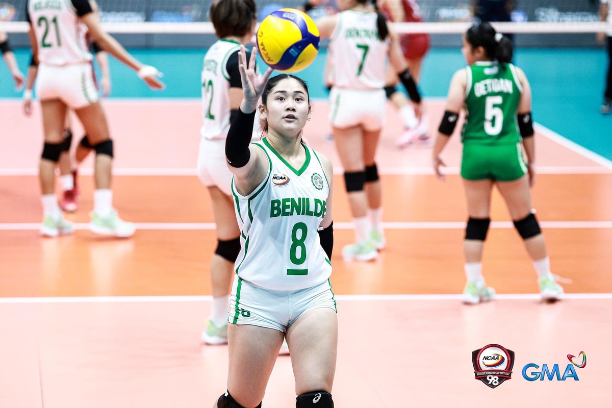 MissEverywhere_'s tweet image. NCAA FINALS GAME 1: The CSB Lady Blazers dominated the LPU Lady Pirates in Game 1 of the NCAA Finals (25-17 25-19 25-19). CSB leads LPU 1-0 and looks to finish LPU this April 14 to score a back-to-back championship. 

#NCAAVolleyball #NCAASeason98