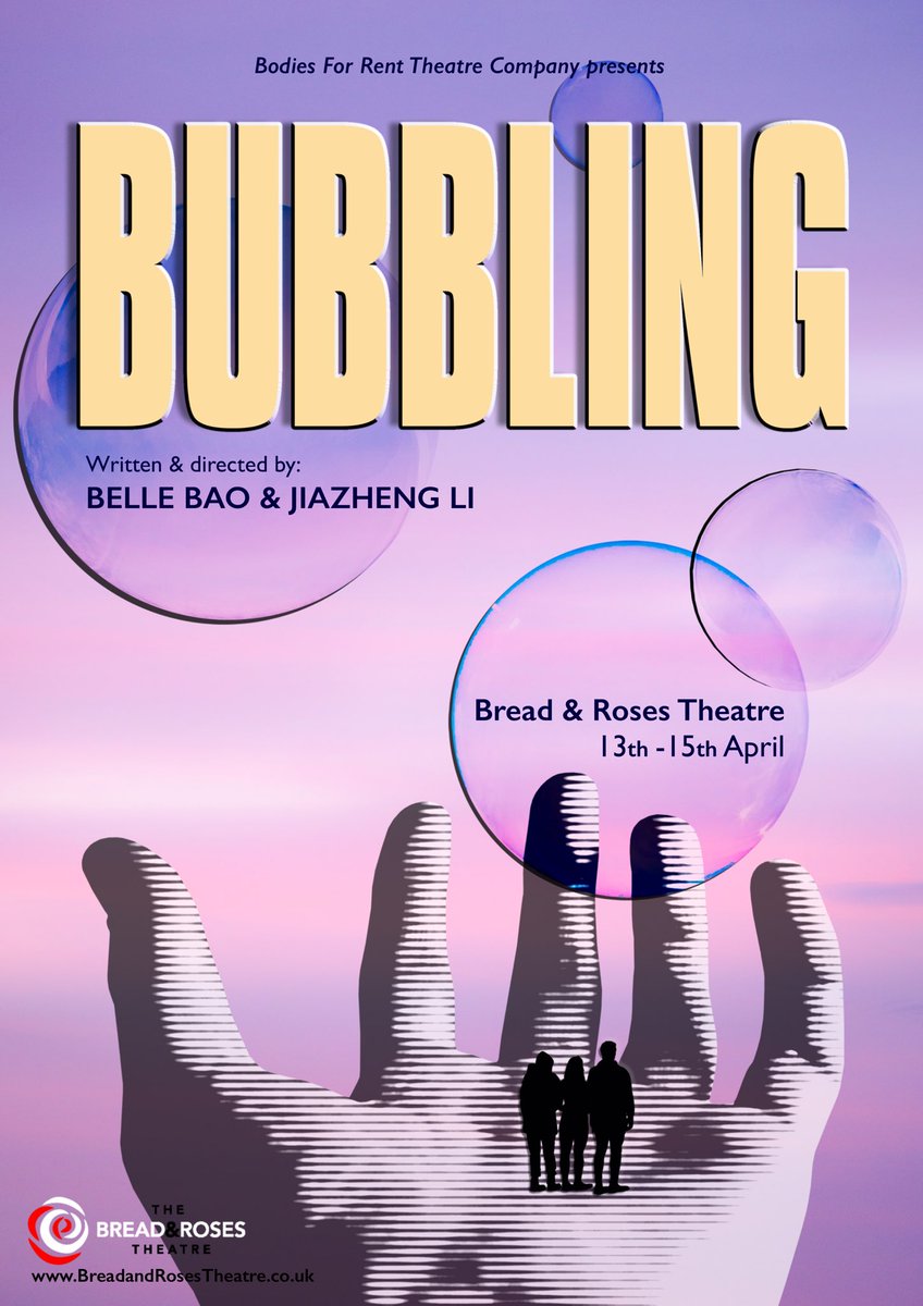 New play is coming!! Come watch🤩

All comes from an absurd but true idea—if you are isolated in a place—that we all have been there. 

7:30pm, April 13-15th at Bread&amp;Roses Theatre <a href="/BreadandRosesTC/">The Bread & Roses Theatre</a> 

Produced by <a href="/BodiesForRentCo/">Bodies For Rent Theatre Company</a>