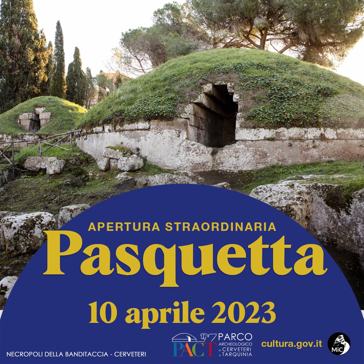 PACT Parco Archeologico di Cerveteri e Tarquinia tweet media