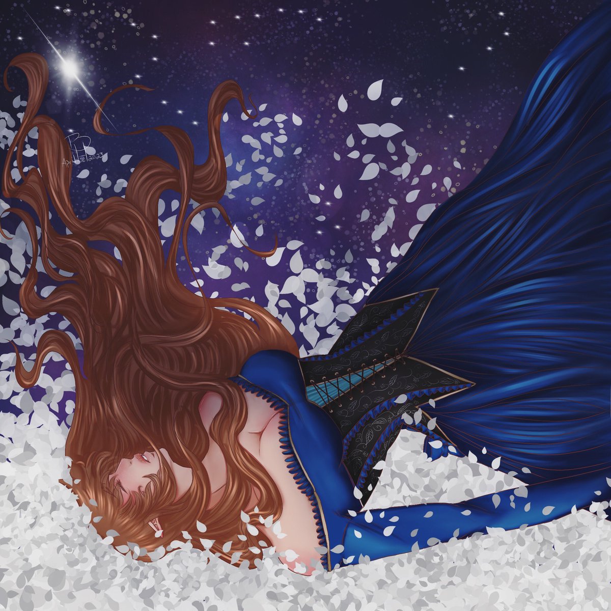 FluffyChan411's tweet photo. Kira from the Sun clan falling into another world. #fluffychan411oc #kirafromthesunclan #rpcharacter #oc #digitalart #procreate https://t.co/MQDringbnG