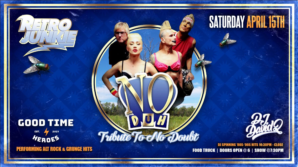 The Beatles &amp; No Doubt 💄 tributes! 90's Rock! Groovy Baby! Click here for all the details! - mailchi.mp/retrojunkiebar…