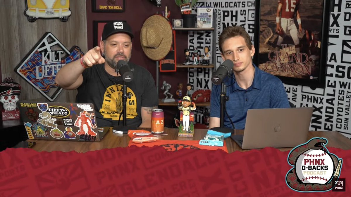 Crysthedoula's tweet photo. Thank you @Cap_Kaveman and @JesseNFriedman for answering my question (and all the others) on @PHNX_Dbacks #MailbagMonday today. I hope we’re still friends. #ImExtra
https://t.co/c7xKLSH1uO https://t.co/Pl4nxg1rwa