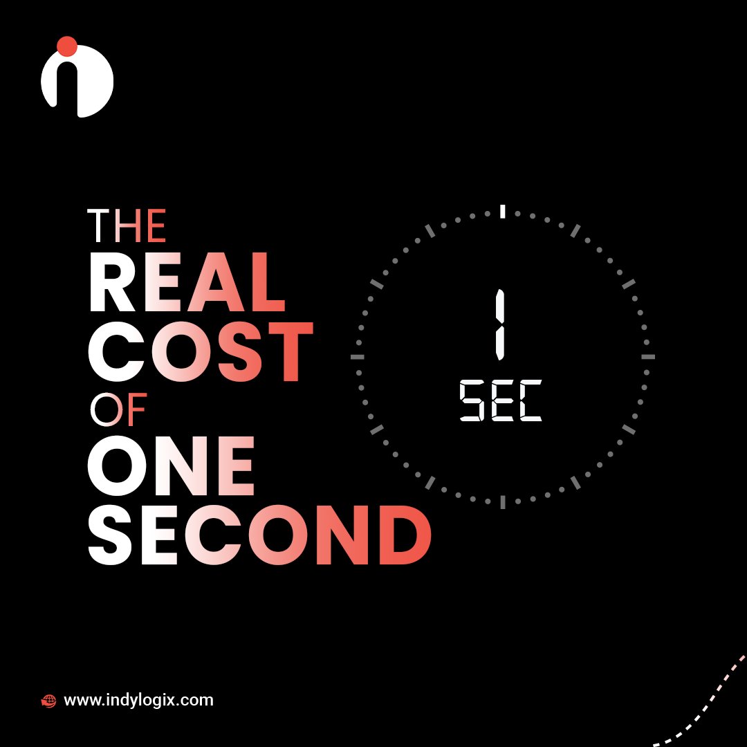 IndyLogix's tweet photo. The real cost of one-second theory you need to know!
#informative #amazon #oneminutefact #oneminuteread #didyouknowfacts #socialmediastrategy #Digitalmarketingcompany https://t.co/4PZZhgjPOt