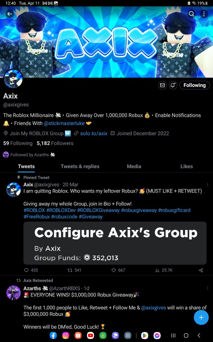 pi_meira's tweet photo. @axixgives @AzarthRBXS My username is Angelplayzxd12 done! Good luck everyone! https://t.co/cJQSerf9TG