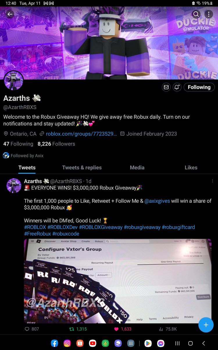 pi_meira's tweet photo. @axixgives @AzarthRBXS My username is Angelplayzxd12 done! Good luck everyone! https://t.co/cJQSerf9TG