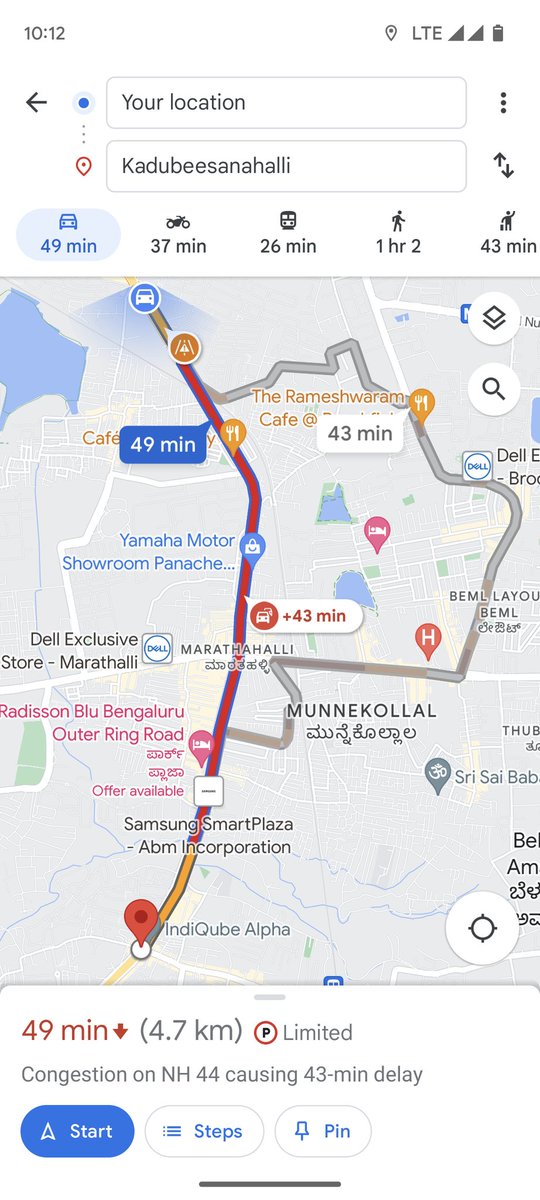 Donteatmyfood1's tweet image. What nonsense!! Every freaking day!!! What the hell are you even doing @blrcitytraffic ? Intra Bengaluru travel is becoming a pain
@DCPTrEastBCP @mahadevapuratrf
@ArvindLBJP @ChristinMP_ @east_bengaluru @WFRising @anil_lulla @Ashokmruthyu @MTF_Mobility
#KarnatakaElections2023