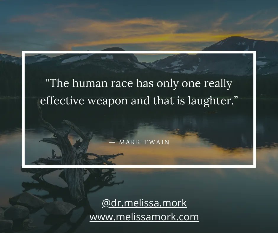 dr_melissa_mork's tweet photo. April is National Stress Awareness Month AND National Humor Month! Coincidence? I don't think so! #Humorhelps #Stressandhumor #AATH #therapeutichumor #humorlaughtermirth #laughterquotes https://t.co/8oUoZPDF77