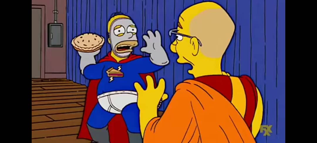 Makeup13Lili's tweet photo. Homero ya sospechaba que el Dalai Lama era rolo e lacra. https://t.co/suwIsTIRxW