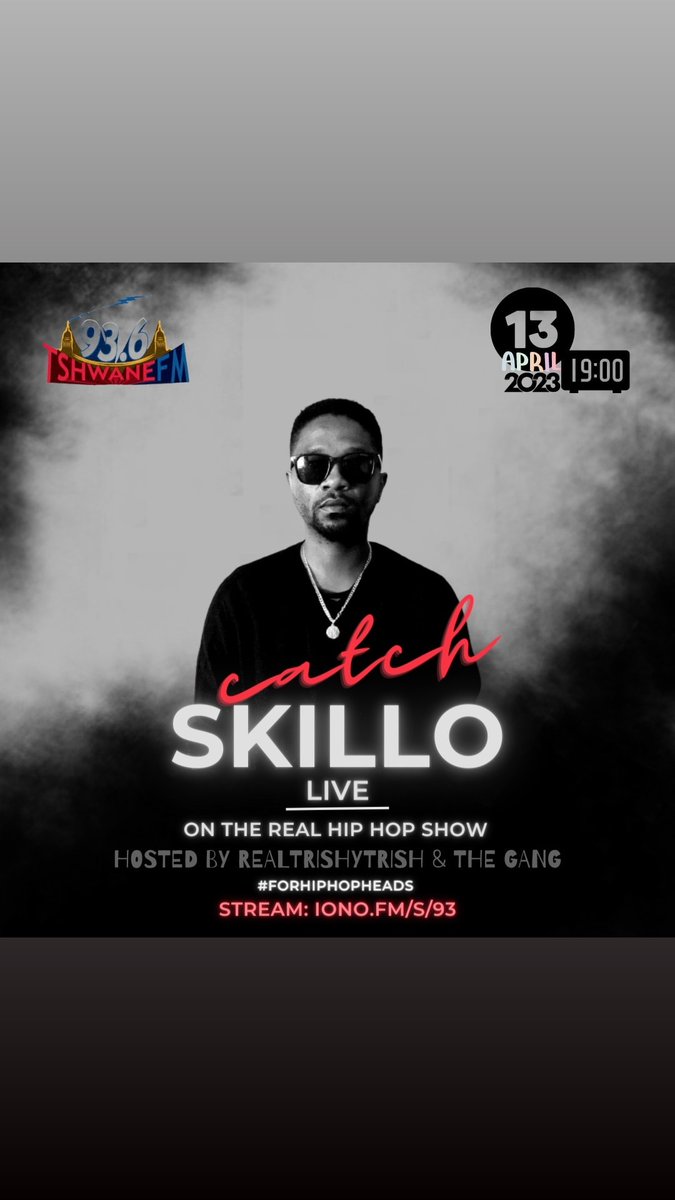 SkilloWorldwide's tweet photo. Live with @RealTrishyTrish 📻🎙🎵🎶 https://t.co/L3QiECdGNV