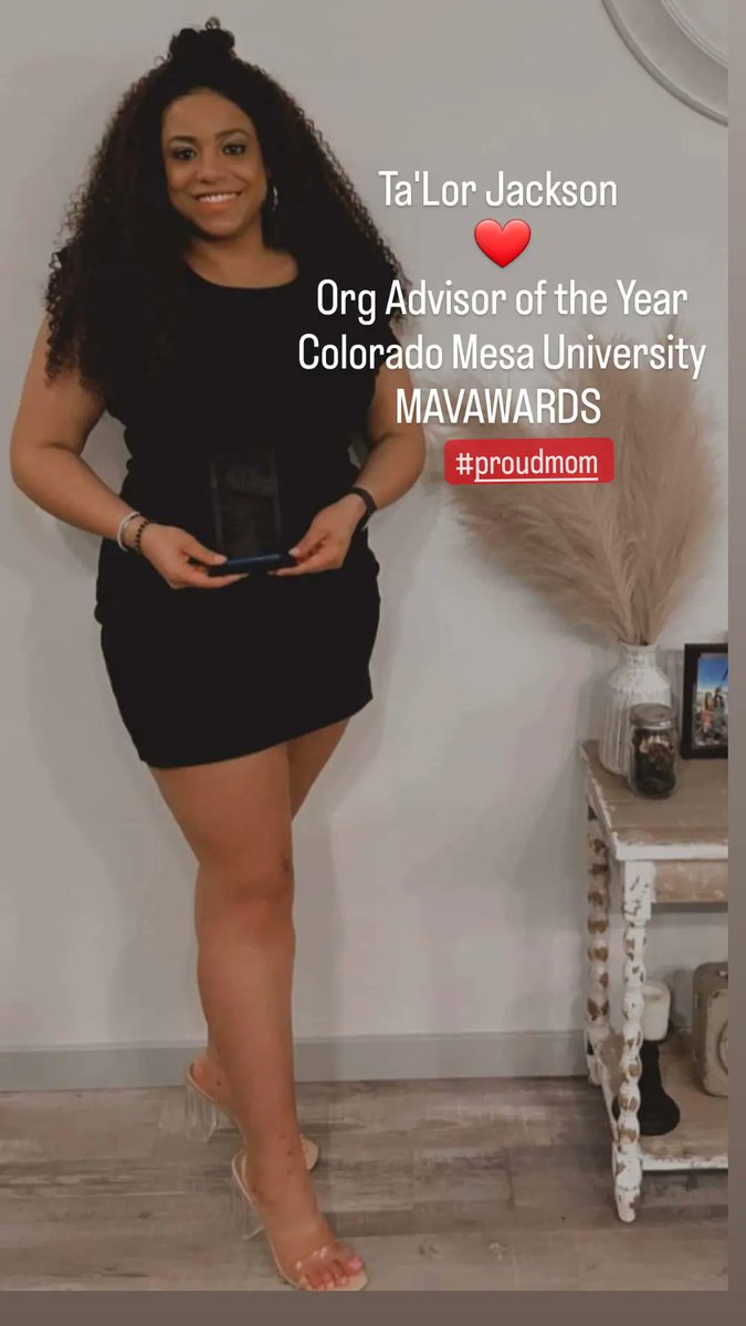 getrealutah's tweet photo. ⚘️⚘️⚘️Ta'Lor ⚘️⚘️⚘️
 Big Congrats &amp; Just WOW 
 2nd Year in a row you received the Org Advisor of the Year from Colorado Mesa University!  I am so incredibly proud of your hard work, leadership and professionalism! 
❤️ I Love It &amp; You #proudmom https://t.co/9ANWxVfXij