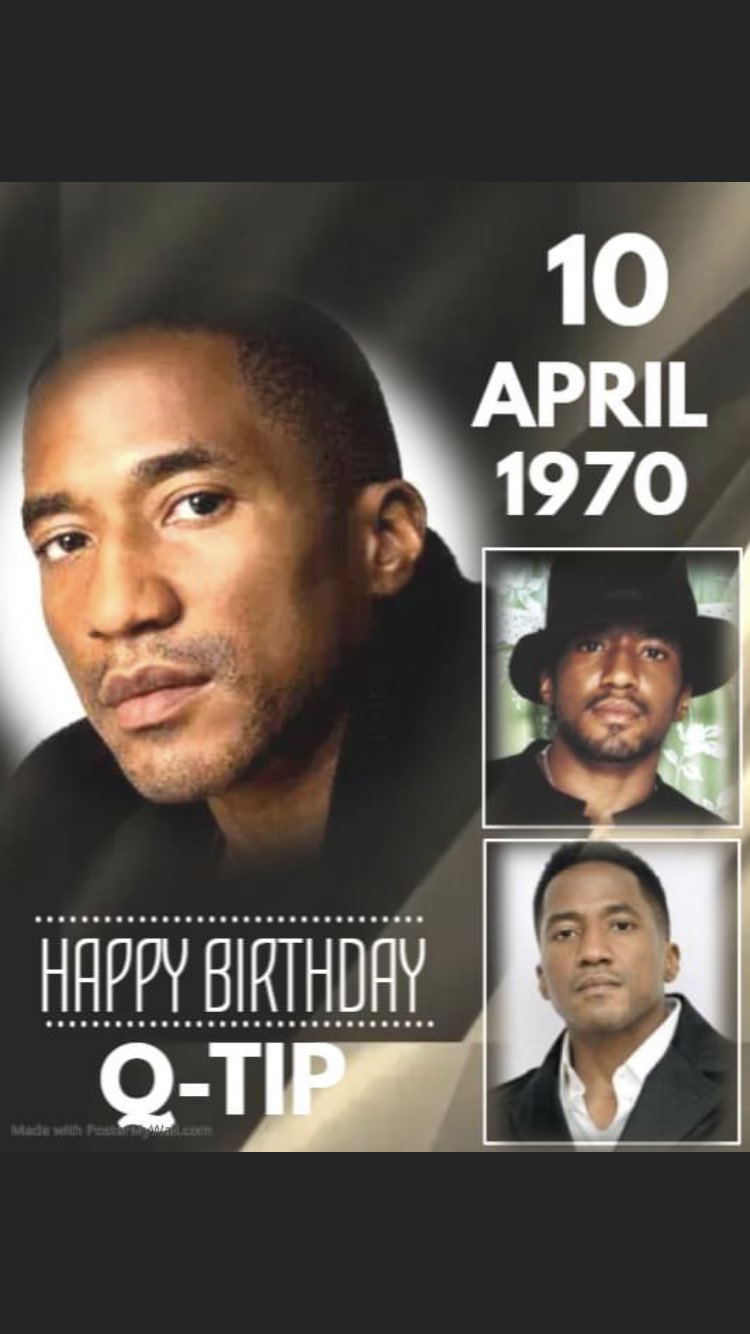 Happy Birthday Kamaal Ibn John Fareed aka Q-Tip- rapper, singer, actor, record producer & DJ. 