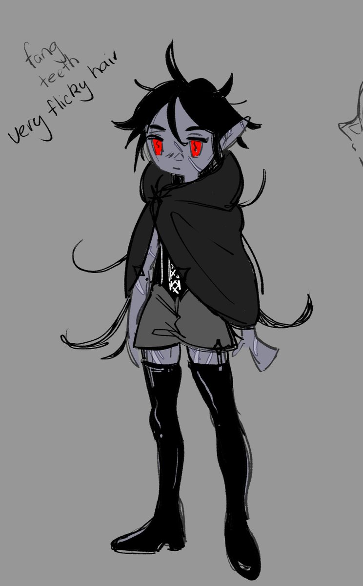 bonssei's tweet image. some dnd wip's ill hopefully finish soon 😳