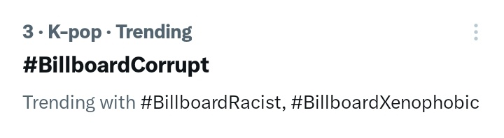 minieskies's tweet image. #BillboardCorrupt is trending at #3 in the US, bring it up to #1 and keep it up there for as long as possible. Billboard respond to why you removed over 90% legitimate sales from an artist and why you're accessing private customer info from other platforms
