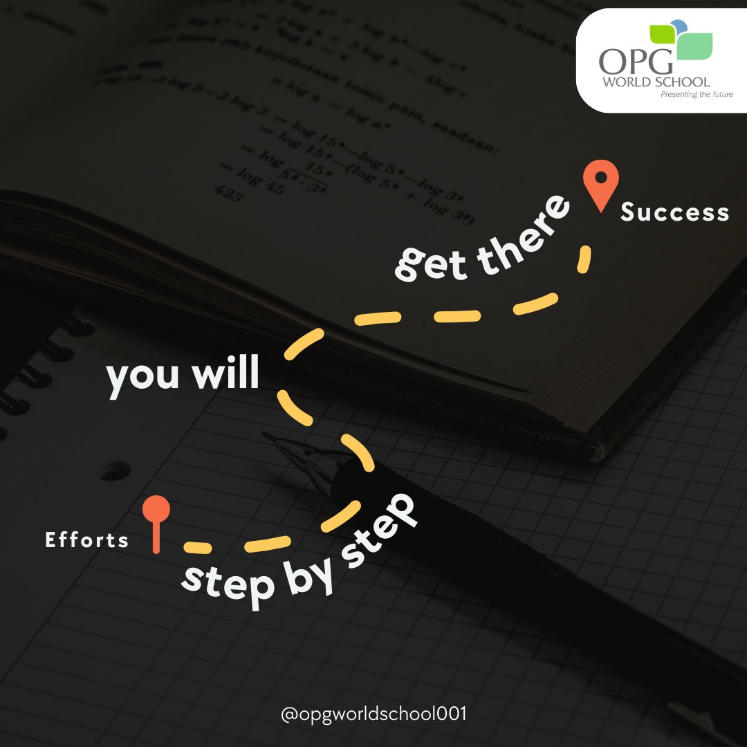 Small steps lead to big achievements, join OPG World School today!

#SmallSteps #BigAchievements #OPGWorldSchool #neverstoplearning #stayinspired #lifelonglearner #BuildingBrightFutures #education #higherschool #offlineclasses #opgworldschool #schoolsindwarka #bestschoolindwarka