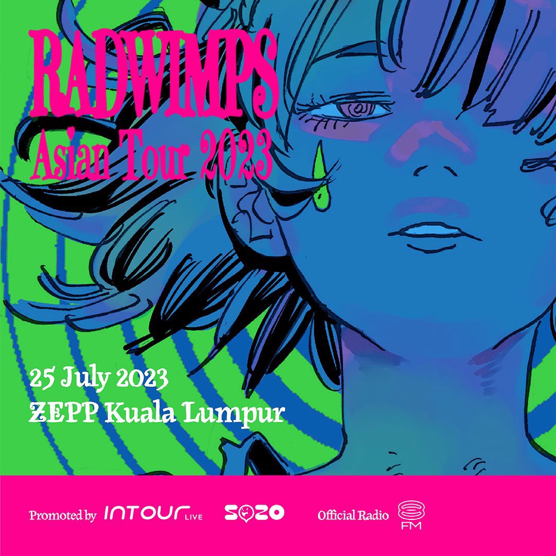 RADWIMPS ASIAN TOUR 2023 IN KUALA LUMPUR (Tickets)