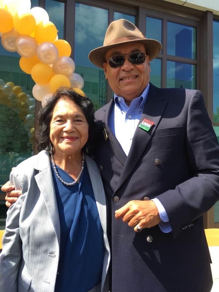 Happy Birthday Dolores Huerta 93 years young and still on the front lines. 
