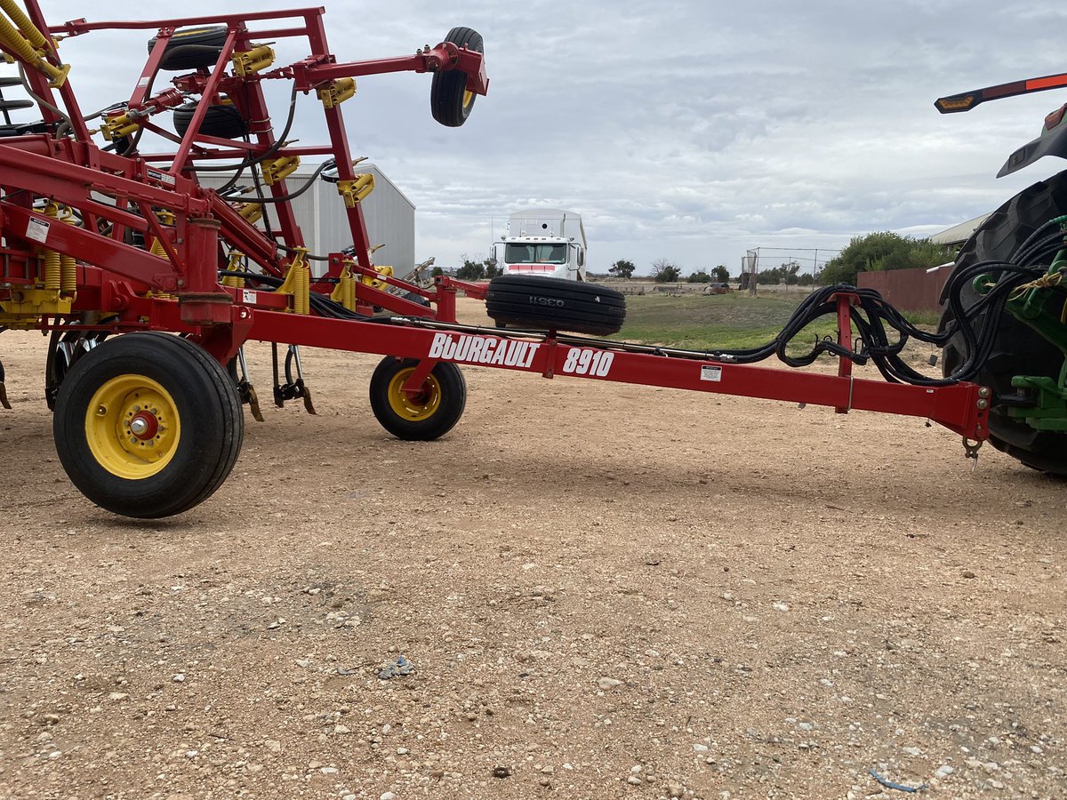 Any Bourgault owners out there know if there is any adjustment on the floating hitch. Seems very ridged to the point a wheel lifts off ground in transport sometimes. Feel it should float more