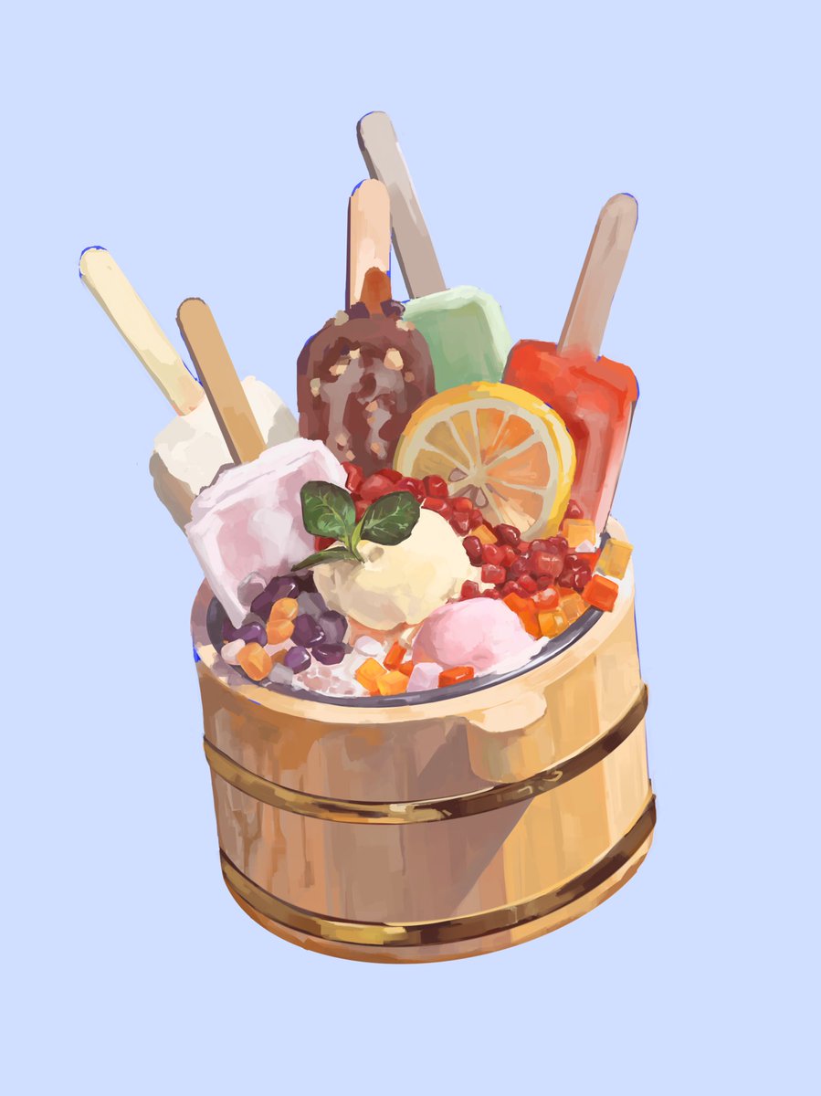 shtriii's tweet photo. photo study painting 🍦 https://t.co/1zUd4nhFwf