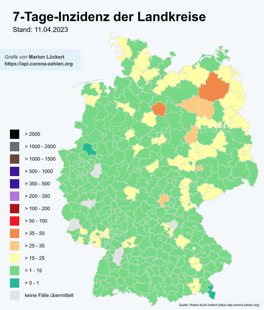 CoronaBot_DEU's tweet photo. 🇩🇪 #Corona Statistiken am 11.04.2023 🇩🇪

🦠 Aktiv Infiziert: 64.530
☠ Todesfälle: 171.411 (+0)
🏥 Genesen: +7.055

⚠ Neuinfektionen: +0
↘ 7 Tage R-Wert: 0,63

🪄 Inzidenz: 9,81 https://t.co/86sqii3AQe